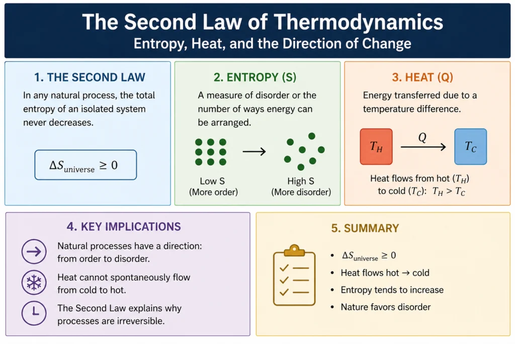 SECOND LAW OH THERMODYNAMICS AND ENTROPY