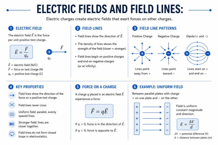 Electric Fields Field Lines