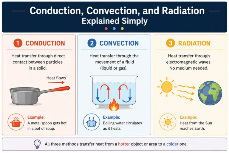 Conduction, Convection, and Radiation